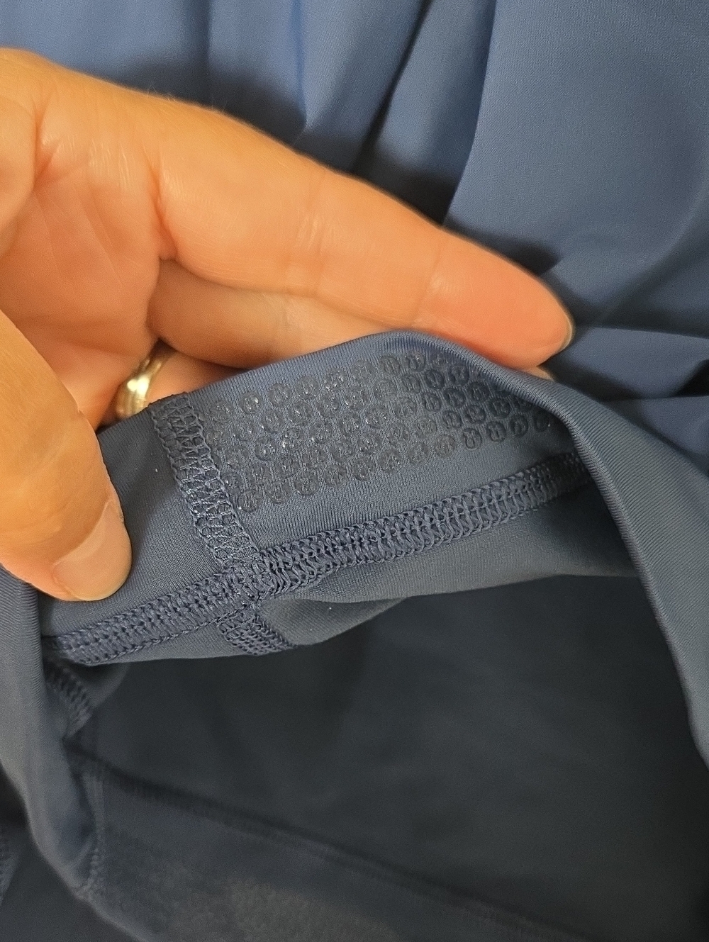 Lululemon | NWT Blue Angled-Pleat High-Rise Tennis Skirt Size Large - Picture 9 of 10